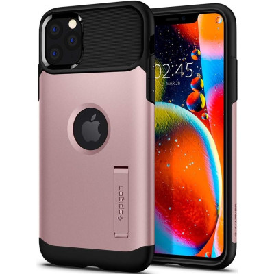 Θήκη iPhone 11 Pro Max Spigen Slim Armor - Rose Gold (075CS27049)