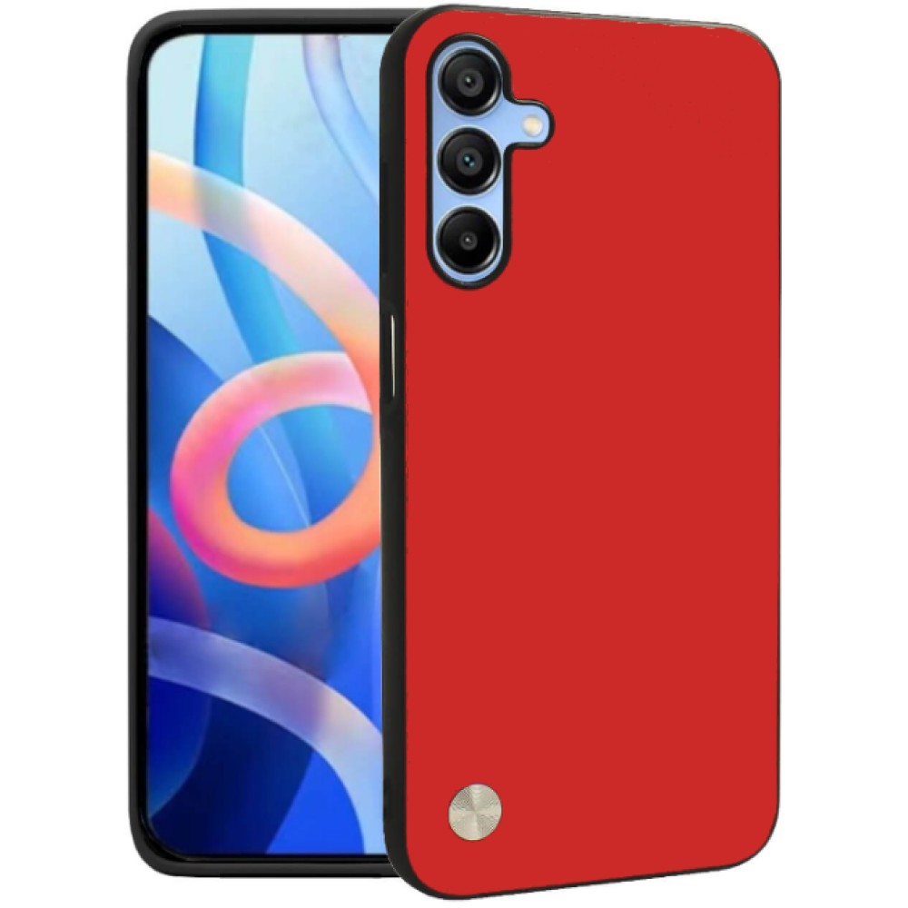 Θήκη Samsung Galaxy A25 Bodycell Vegan Cover Σκληρή - Red (5206015076602)