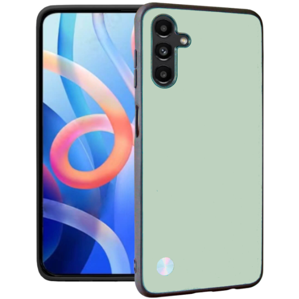 Θήκη Samsung Galaxy A25 Bodycell Vegan Cover Σκληρή - Light Green (5206015076596)
