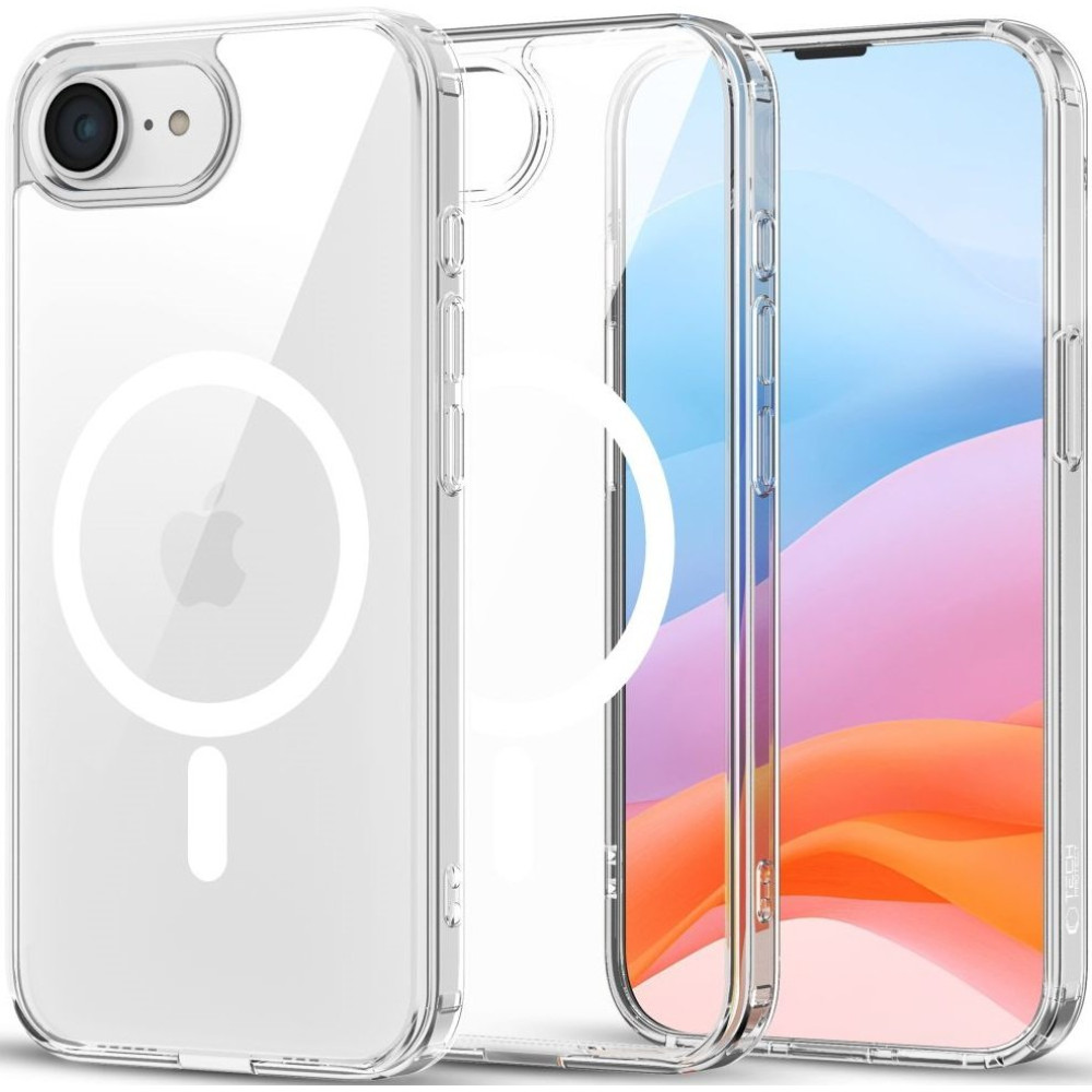 Θήκη iPhone 16e Tech-Protect FlexAir Hybrid Σκληρή Διάφανη με MagSafe - Clear (5906302360192)