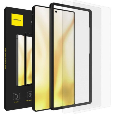 Tempered Glass Samsung Galaxy S25 Ultra Spacecase Set Αντιχαρακτικό Γυαλί Προστασίας Οθόνης 2 Τεμάχια - Clear (5905719117689)