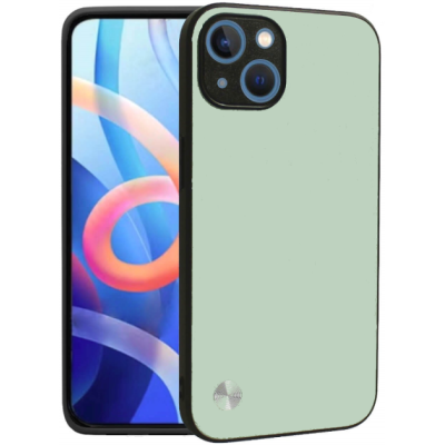Θήκη iPhone 15 Bodycell Vegan Cover Σκληρή - Light Green (5206015075919)