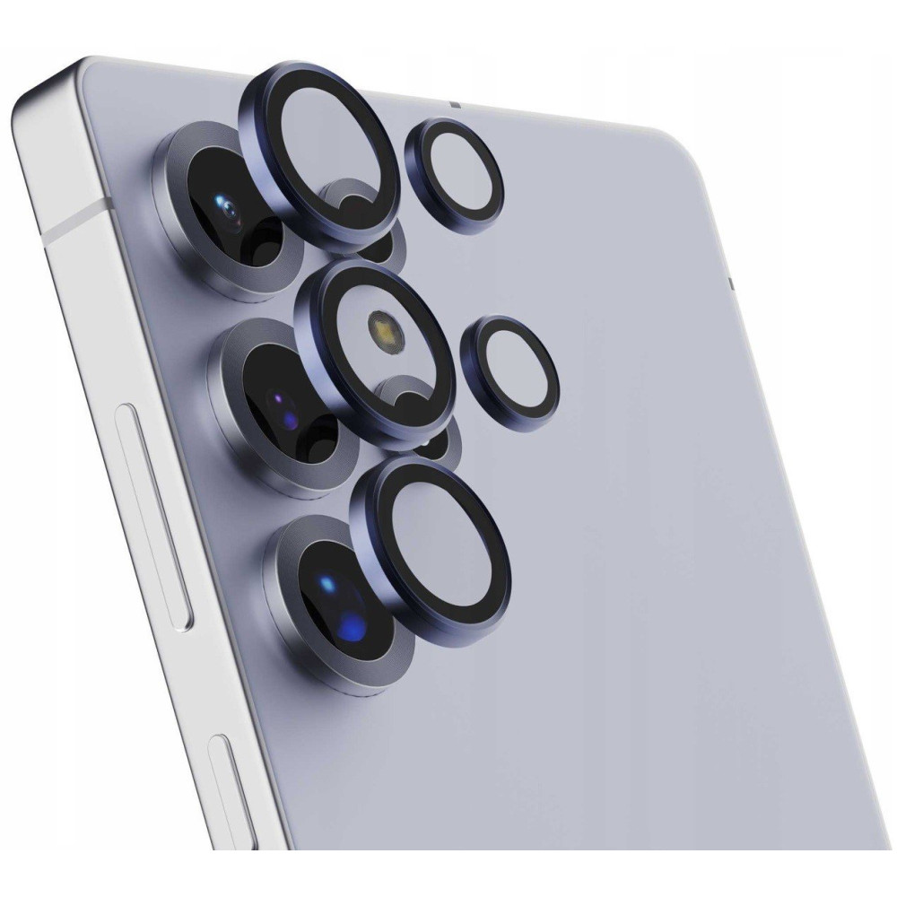 Tempered Glass Samsung Galaxy S25 Ultra Spacecase QuickFit Camera Glass Αντιχαρακτικό Γυαλί Προστασίας για Φακό Κάμερας 2 Τεμάχια - Blue (5905719118143)