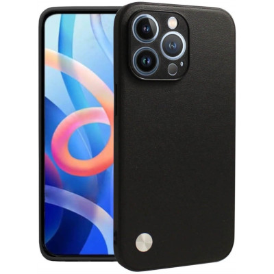 Θήκη iPhone 14 Pro Max Bodycell Vegan Cover Σκληρή - Black (5206015075858)