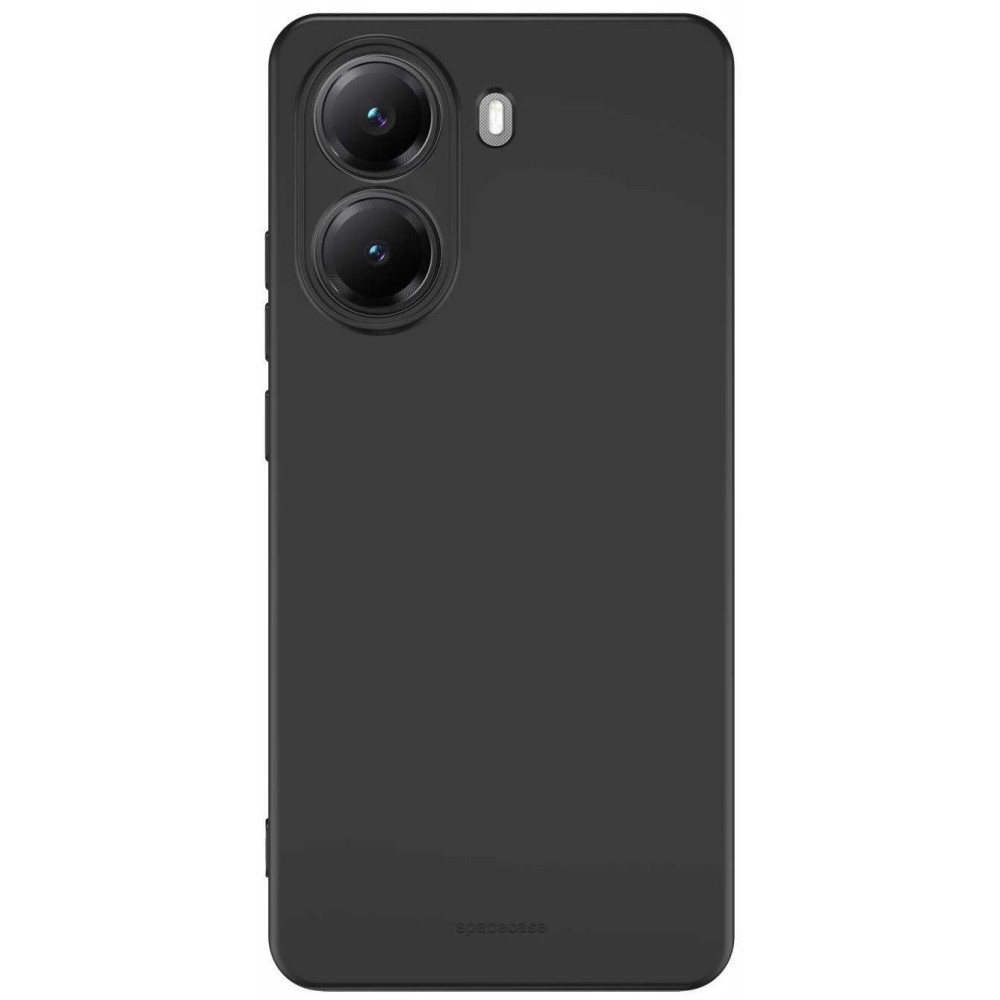 Θήκη Xiaomi Poco X7 Pro Spacecase Silicone Case Σιλικόνης - Black (5905719118006)