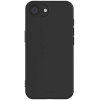 Θήκη iPhone 16e Spacecase Silicone Case Σιλικόνης - Black (5905719117887)