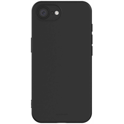 Θήκη iPhone 16e Spacecase Silicone Case Σιλικόνης - Black (5905719117887)