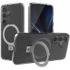 Θήκη Samsung Galaxy S25 Spacecase Ring Pro Mag Σκληρή με MagSafe & KickStand - Clear (5905719114091)
