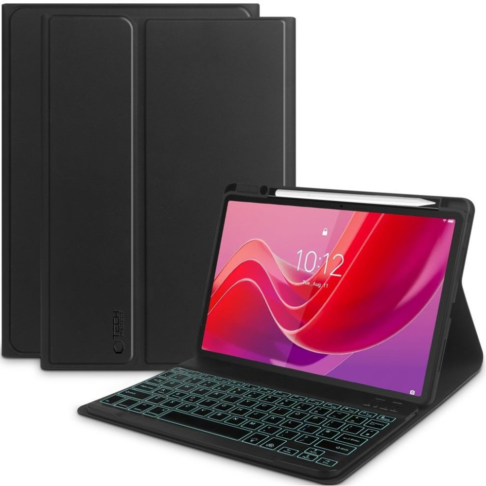 Θήκη Lenovo Tab M11 / K11E 11" TB-330 Tech-Protect SC Pen Smartcase με Υποδοχή για Γραφίδα & Πληκτρολόγιο Bluetooth - Black (5906203691753)