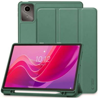 Θήκη Lenovo Tab M11 / K11E 11" TB-330 Tech-Protect SC Pen Smartcase Flip με Υποδοχή για Γραφίδα - Green (5906302309801)