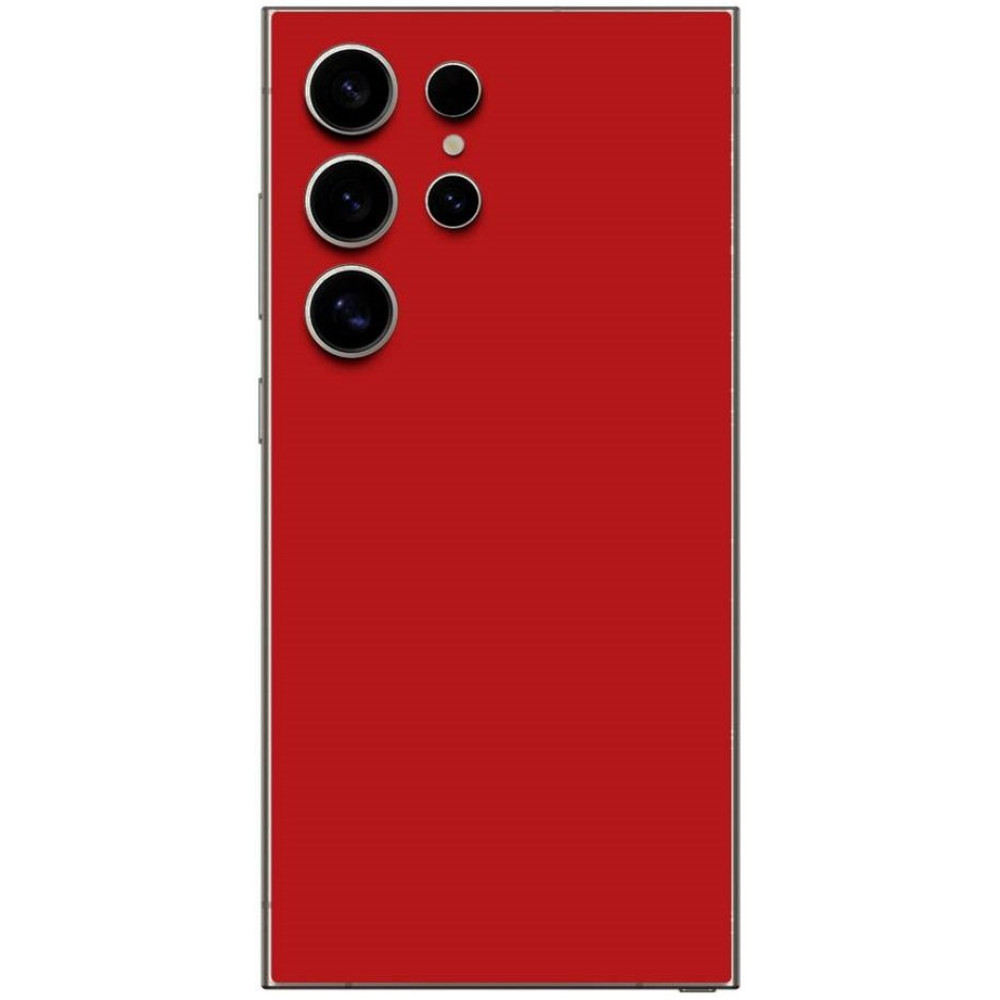 Αυτοκόλλητο Skin Προστασίας Πλάτης Samsung Galaxy S25 Ultra Gams Premium Vinyl Skin Back Plate - Red Matte (GAMS-VNL-SKIN-RM-002-216)
