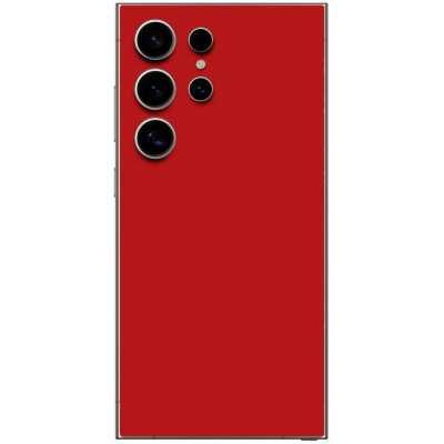 Αυτοκόλλητο Skin Προστασίας Πλάτης Samsung Galaxy S25 Ultra Gams Premium Vinyl Skin Back Plate - Red Matte (GAMS-VNL-SKIN-RM-002-216)