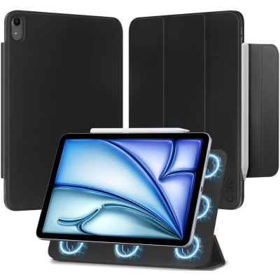 Θήκη iPad Air 7 2025 11" / Air 6 2024 11" / Air 5 2022 10.9" / Air 4 2020 10.9" Tech-Protect Smartcase Magnetic Μαγνητική - Black (5906302310760)