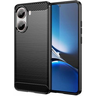 Θήκη Xiaomi Poco X7 Pro Spacecase Carbon Σιλικόνης - Black (5905719118310)