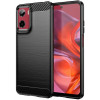 Θήκη Motorola Moto G05 / E15 Spacecase Carbon Σιλικόνης - Black (5905719117818)
