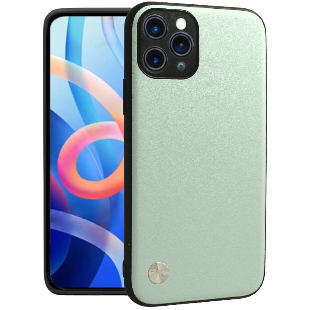 Θήκη iPhone 11 Pro Max Bodycell Vegan Cover Σκληρή - Light Green (5206015075476)
