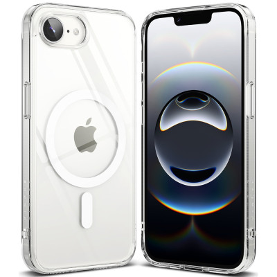 Θήκη iPhone 16e Ringke Fusion Magnetic Ανθεκτική με MagSafe - Clear (8800293852605)