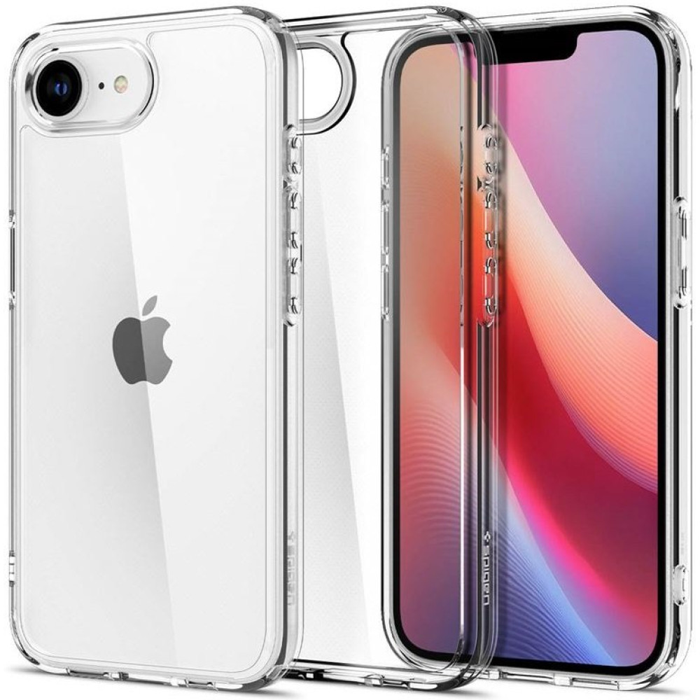 Θήκη iPhone 16e Spigen Ultra Hybrid Σκληρή - Crystal Clear (ACS09160)