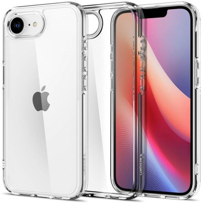 Θήκη iPhone 16e Spigen Ultra Hybrid Σκληρή - Crystal Clear (ACS09160)