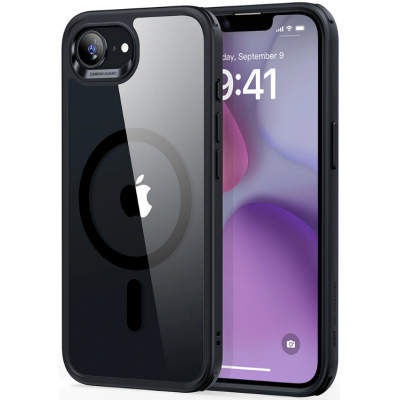 Θήκη iPhone 16e ESR Classic Hybrid HaloLock Ανθεκτική με MagSafe - Clear / Black (4894240261361)