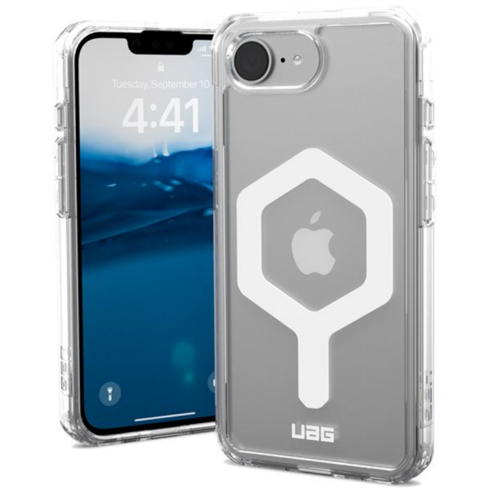 Θήκη iPhone 16e UAG Plyo Σκληρή Ανθεκτική με MagSafe - Ice / White (114501114341)