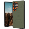 Θήκη Samsung Galaxy S25 Ultra UAG Civilian Ανθεκτική με MagSafe - Olive Drab / Orange (214473117297)