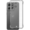 Θήκη Motorola Moto G15 / G15 Power Spacecase Anti-Shock Διάφανη Σιλικόνης 1mm - Clear (5905719117825)
