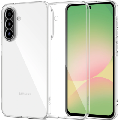 Θήκη Samsung Galaxy A56 Tech-Protect FlexAir Διάφανη Σιλικόνης - Clear (5906302362097)