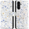 Θήκη Samsung Galaxy A56 Tech-Protect Wallet Πορτοφόλι - Spring Flowers (5906302362196)