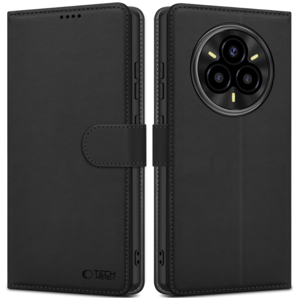 Θήκη Realme 14 Pro Tech-Protect Wallet Πορτοφόλι - Matte Black (5906302361922)