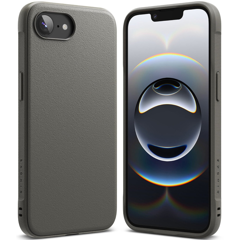 Θήκη iPhone 16e Ringke Onyx Σιλικόνης - Gray (8800293852698)