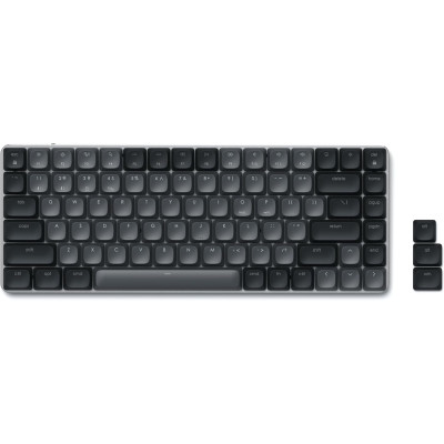 Πληκτρολόγιο Satechi SM1 Slim Mechanical Backlit Bluetooth Keyboard Ασύρματο Μηχανικό με Οπίσθιο Φωτισμό & Brown Διακόπτες Αγγλικό US - Dark (ST-KSM1DK-EN)