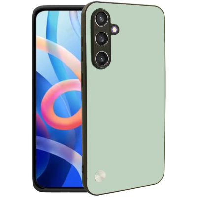 Θήκη Samsung Galaxy S23 FE Bodycell Vegan Cover Σκληρή - Light Green (5206015077197)