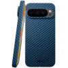 Θήκη Google Pixel 9 / 9 Pro Nekit Fiber Σκληρή με MagSafe Aramid Fiber 1mm 1500D Kevlar - Blue (8719246469695)