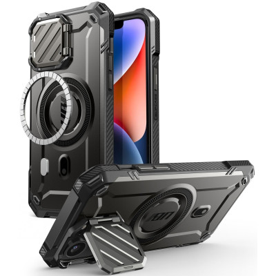 Θήκη iPhone 16e Supcase Unicorn Beetle XT Mag Ανθεκτική MagSafe με Μεταλλικό Κάλυμμα για την Κάμερα - Black (843439157057)