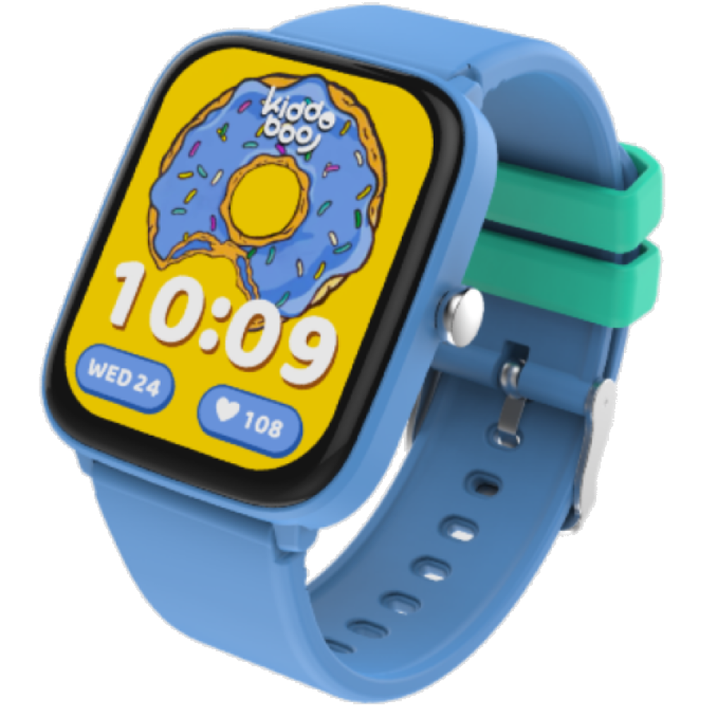Kiddoboo Smartwatch 2.0 Ψηφιακό Παιδικό Smartwatch - Sky Blue (KB019C2SBLU)