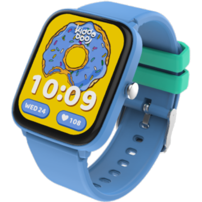 Kiddoboo Smartwatch 2.0 Ψηφιακό Παιδικό Smartwatch - Sky Blue (KB019C2SBLU)