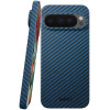 Θήκη Google Pixel 9 Pro XL Nekit Fiber Σκληρή με MagSafe Aramid Fiber 1mm 1500D Kevlar - Blue (8719246469718)
