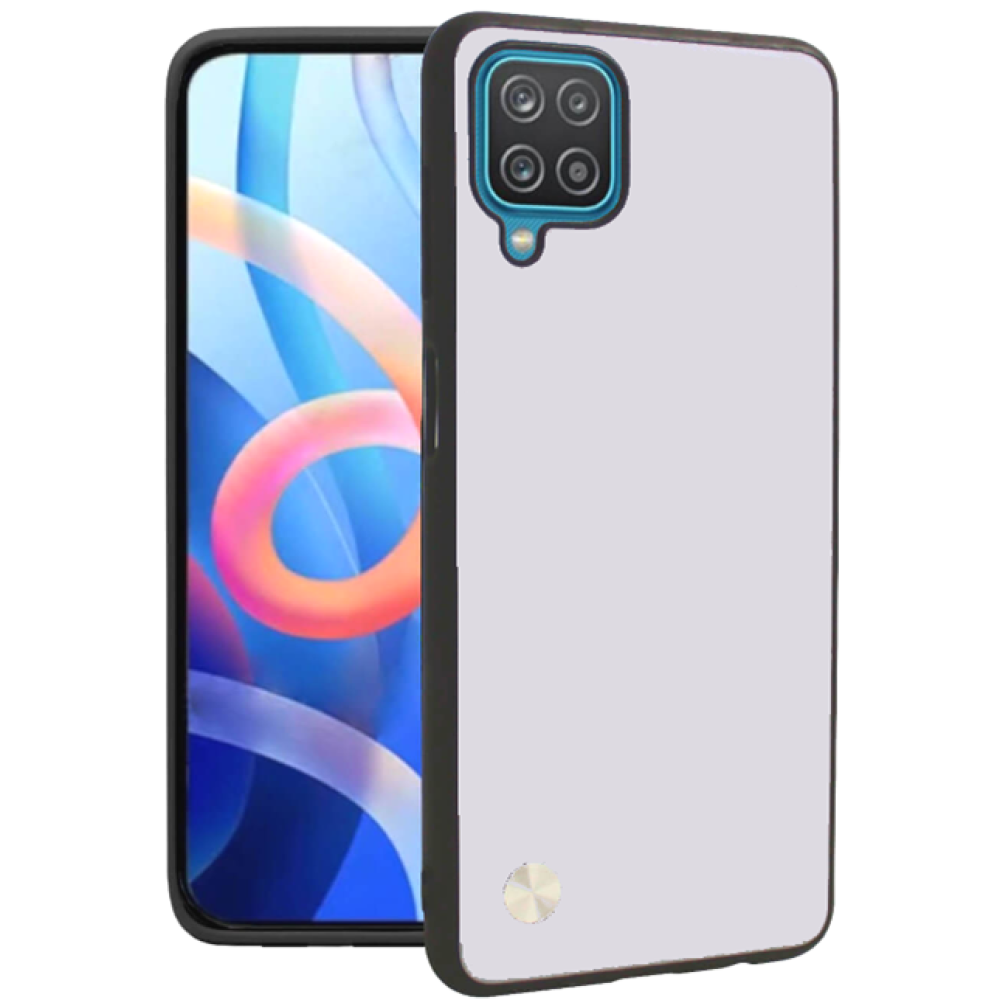 Θήκη Samsung Galaxy A12 Bodycell Vegan Cover Σκληρή - Light Blue (5206015076381)