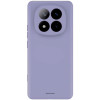 Θήκη Xiaomi Redmi Note 14 Pro Plus 5G Spacecase Silicone Case Σιλικόνης - Light Purple (5905719113667)