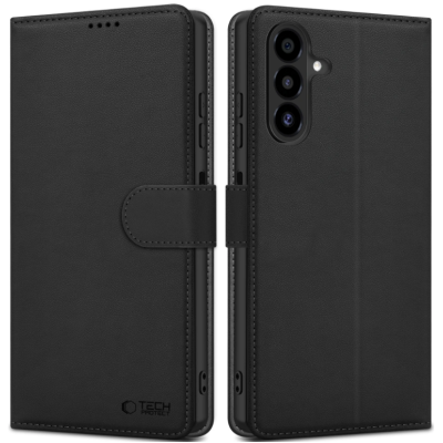 Θήκη Samsung Galaxy A26 Tech-Protect Wallet Πορτοφόλι - Black (5906302362738)