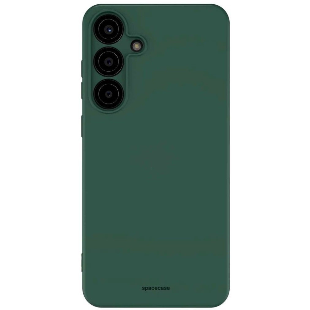 Θήκη Samsung Galaxy S25 Spacecase Silicone Case Σιλικόνης - Dark Green (5905719114800)