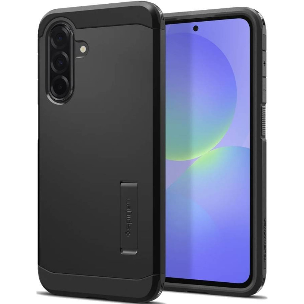 Θήκη Samsung Galaxy A36 Spigen Tough Armor Ανθεκτική Σκληρή με KickStand - Black (ACS09166)