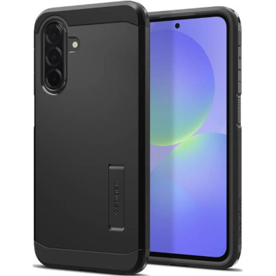 Θήκη Samsung Galaxy A36 Spigen Tough Armor Ανθεκτική Σκληρή με KickStand - Black (ACS09166)