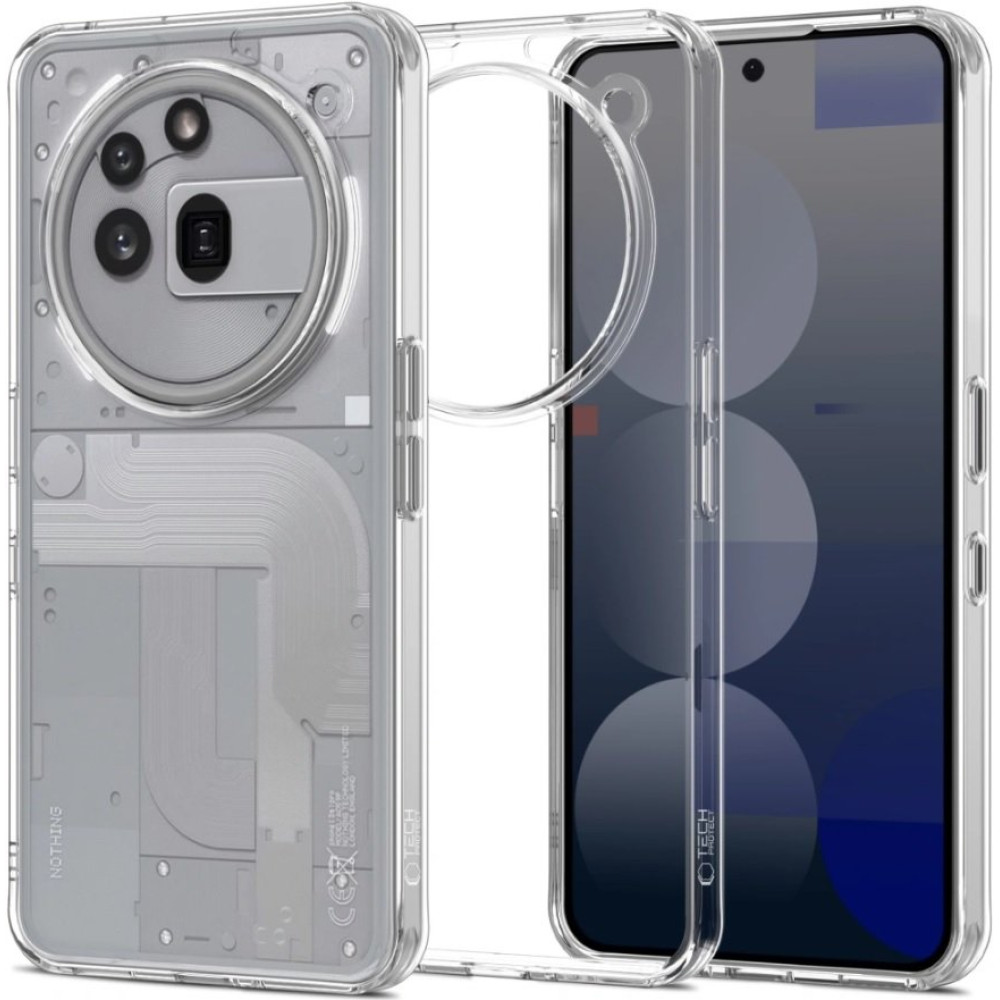 Θήκη Nothing Phone 3a Pro Tech-Protect FlexAir Hybrid Σκληρή Διάφανη - Clear (5906302362981)