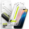 Tempered Glass iPhone 16e / 14 / 13 / 13 Pro Ringke Easy Slide Full Face Αντιχαρακτικό Γυαλί Προστασίας Οθόνης 2 Τεμάχια - Black (8800293852896)