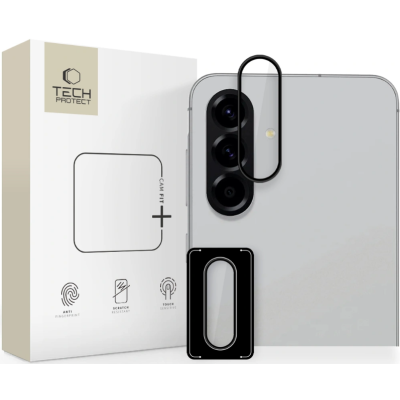 Tempered Glass Samsung Galaxy A56 / A36 Tech-Protect Camring Fit+ Αντιχαρακτικό Γυαλί Προστασίας για Φακό Κάμερας - Black (5906302362066)