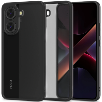 Θήκη Xiaomi Poco X7 Pro Tech-Protect MagMat Σκληρή Ημιδιάφανη - Matte Black (5906302361342)