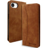 Θήκη iPhone 16e Bodycell Book Case Πορτοφόλι - Brown (5206015079863)
