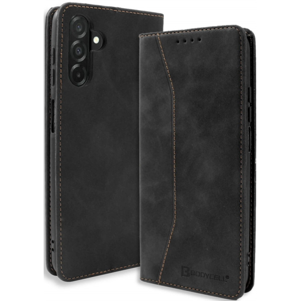 Θήκη Samsung Galaxy A26 Bodycell Book Case Πορτοφόλι - Black (5206015080432)